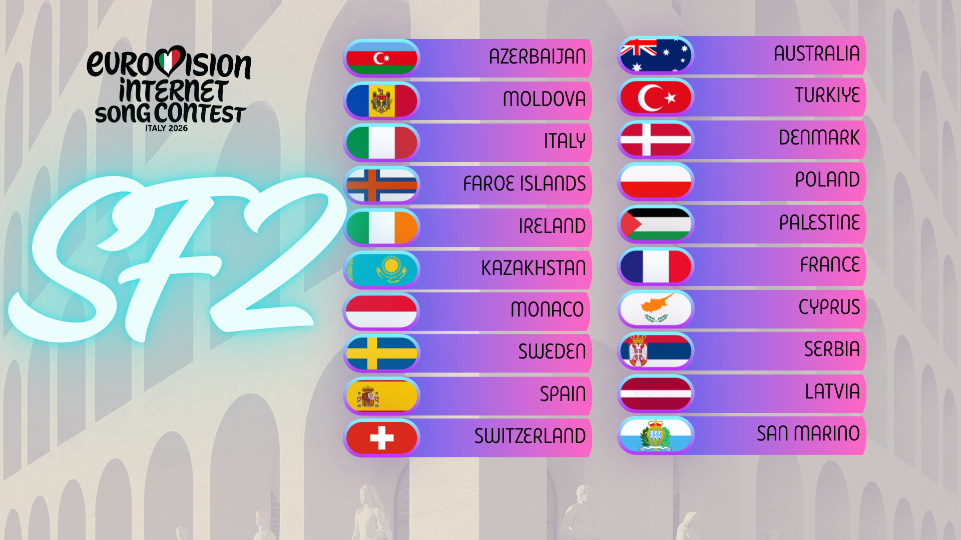 Eurovision Internet Song Contest: Drugi półfinał – poznaj artystów i ich utwory. Jak głosować na swoich faworytów? Kto już wszedł do finału?